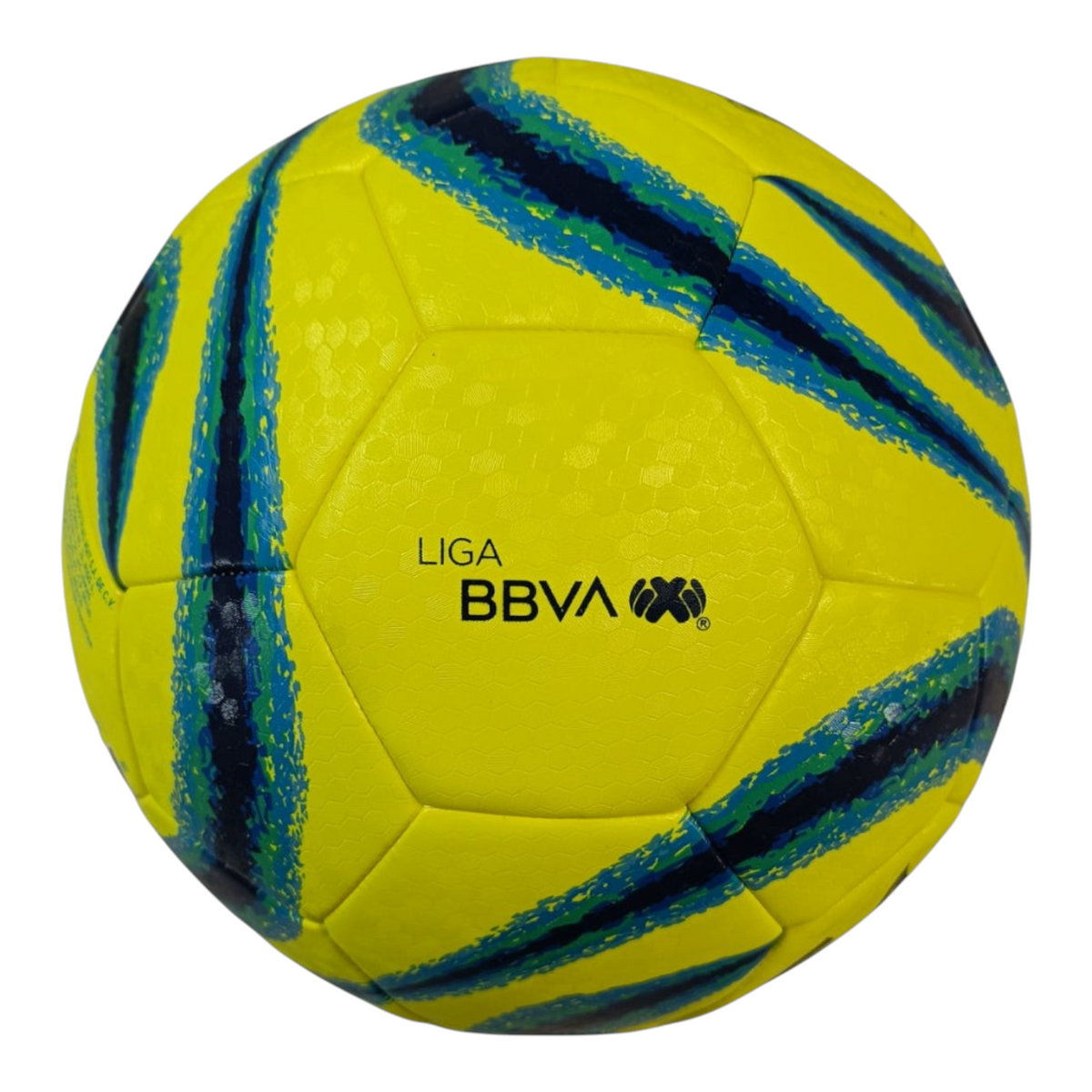 Balón de fútbol Radach Sports Voit Tempest Clausura 2024 número 5 amarillo con diseño híbrido de 32 paneles