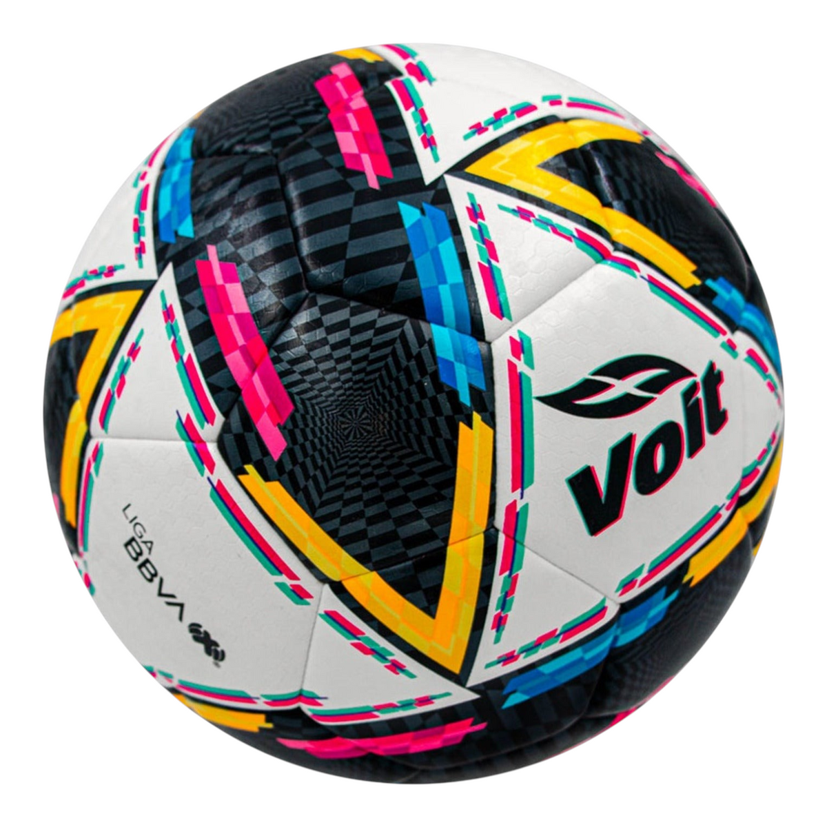 Balón de fútbol Radach Sports Voit Morph Apertura 2024 número 4 con diseño gráfico multicolor y paneles sintéticos