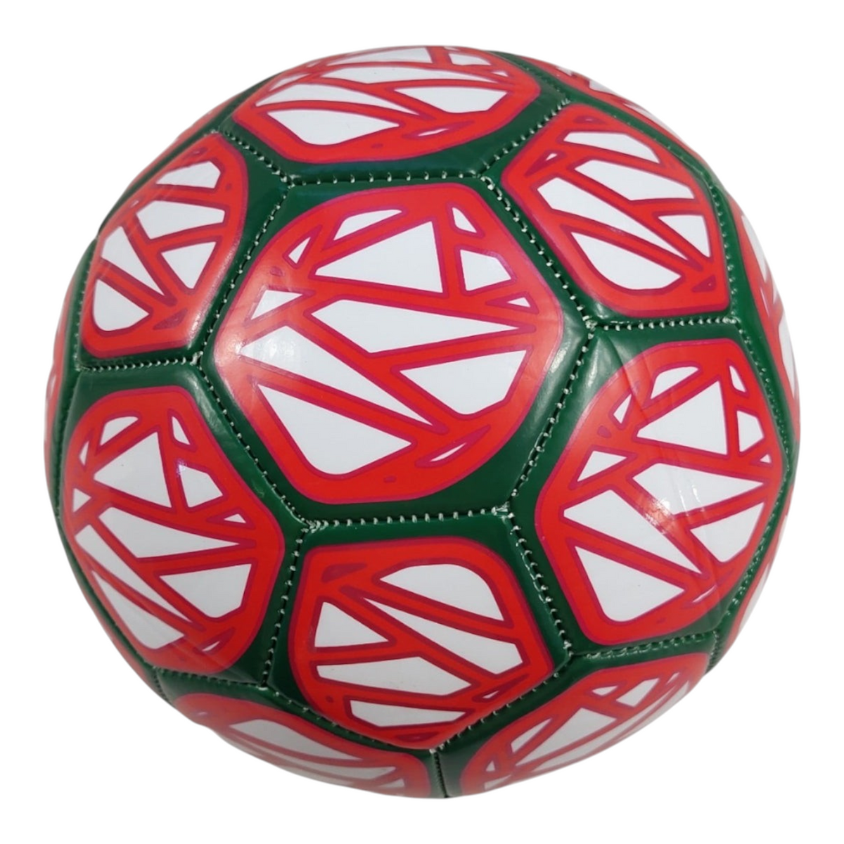 Balón de fútbol Radach Sports número 5 Voit Revolt con diseño tricolor de la Selección Mexicana en PVC resistente