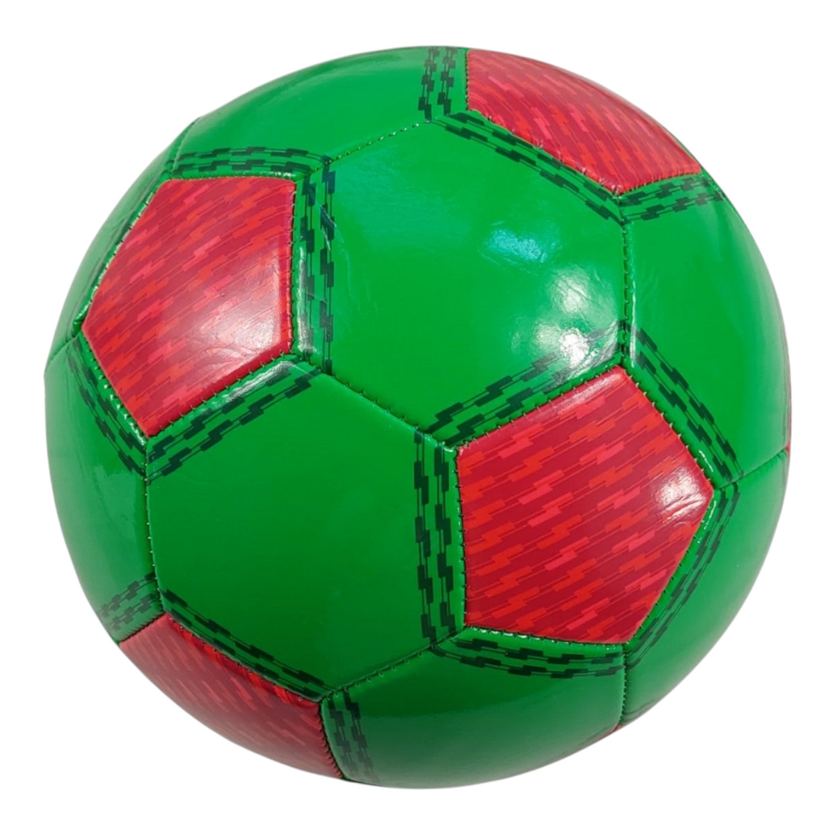 Balón de fútbol Radach Sports Voit Tlahui No. 5 en color verde y rojo con diseño de la Selección Mexicana