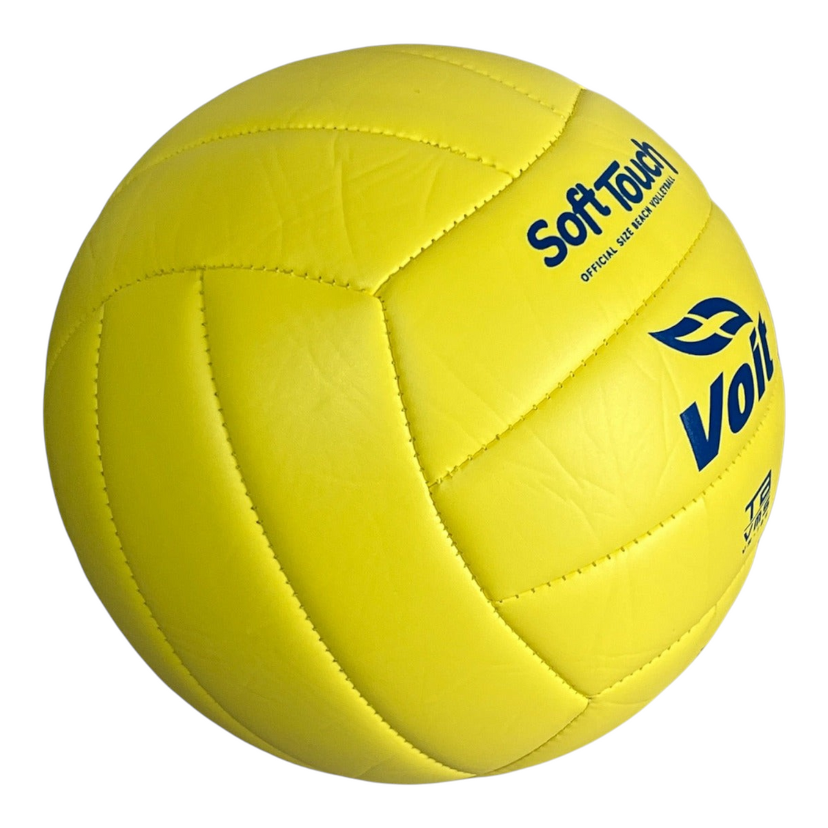 Balón de voleibol Radach Sports Voit Soft Touch amarillo de tamaño 5 con 18 paneles de EVA para playa