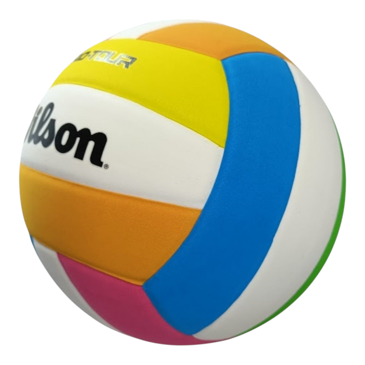 Balón de voleibol Wilson Pro Tour multicolor de cuero sintético para interiores disponible en Radach Sports