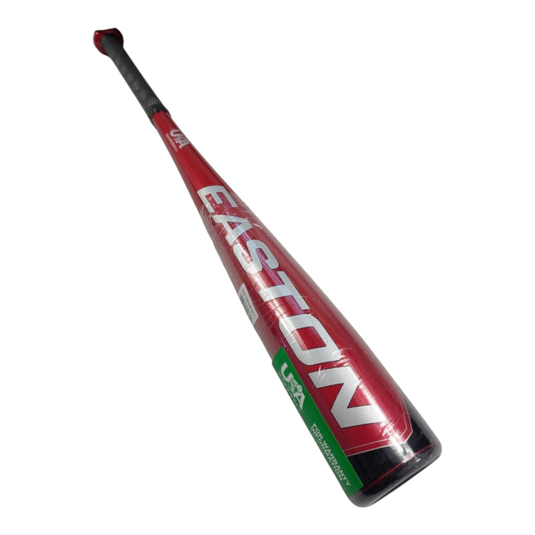 Bat de béisbol Radach Sports Easton Alpha Teeball de aluminio en color rojo con detalles plateados