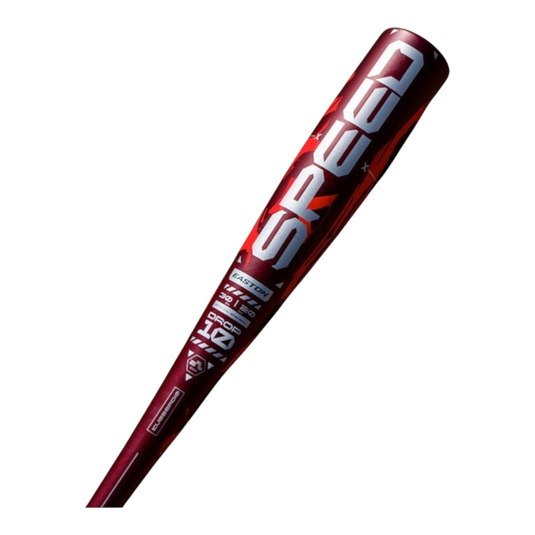 Bat de béisbol Radach Sports Easton Speed USA 2025 de aleación color rojo con diseño de una pieza y drop -10