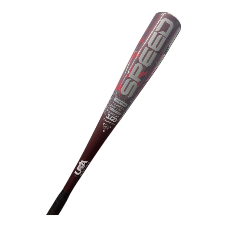 Bat de béisbol Radach Sports Easton Speed USA 2025 de aleación ALX50 con diseño de una pieza y grip Flex de 2.2 mm.