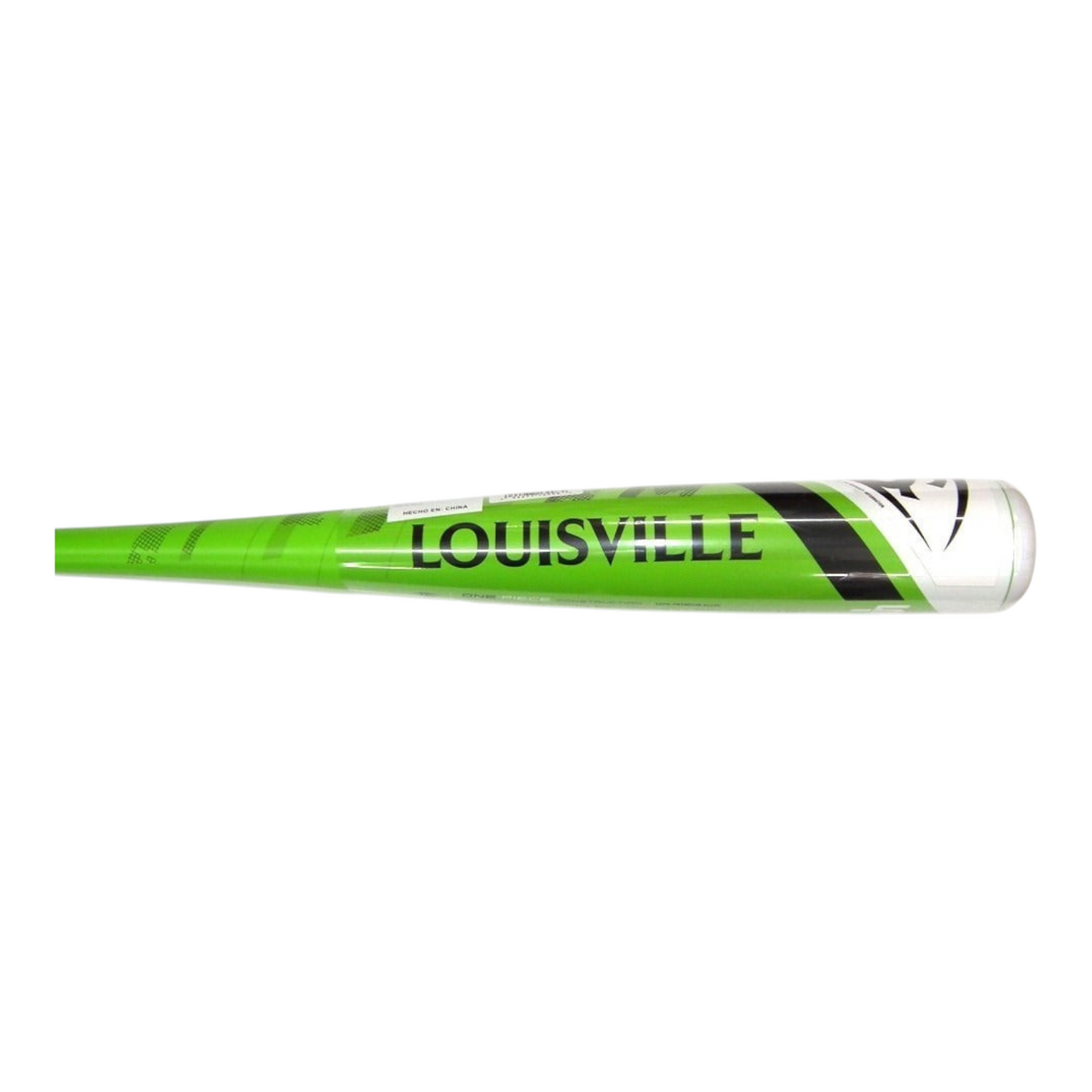 Bat de béisbol Radach Sports Louisville Warrior verde de 34 pulgadas y 29 onzas con diseño de una pieza