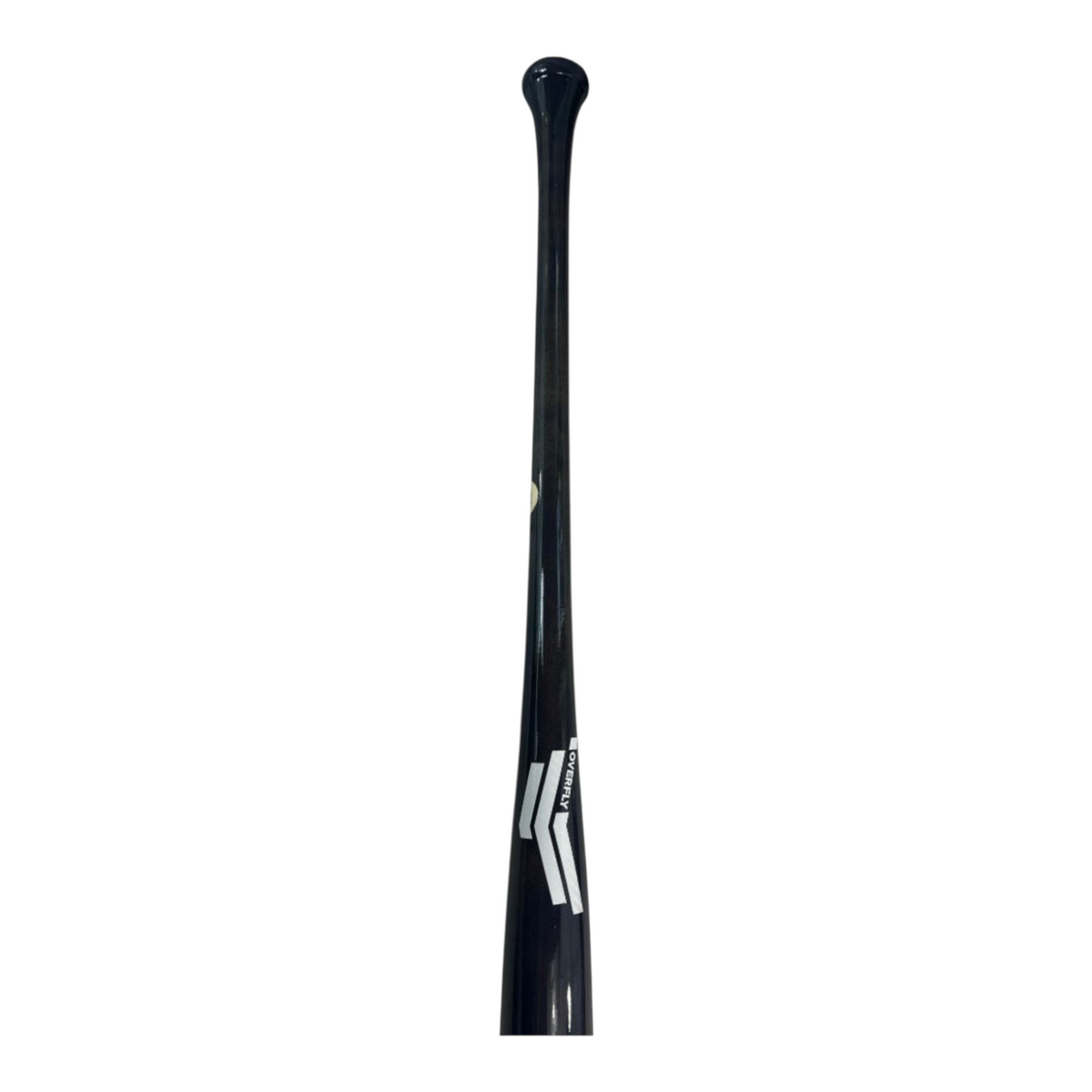 Bat de béisbol profesional Radach Sports Overfly de 34 pulgadas en madera gris con gráficos blancos