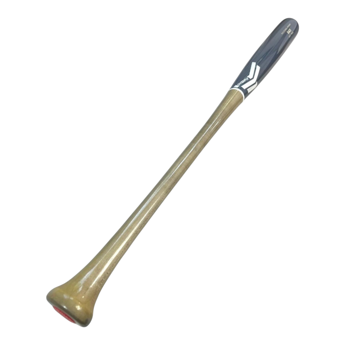 Bat de beisbol Radach Sports Overfly Pro Elite RA13 de 34 pulgadas en madera de maple gris y mango natural