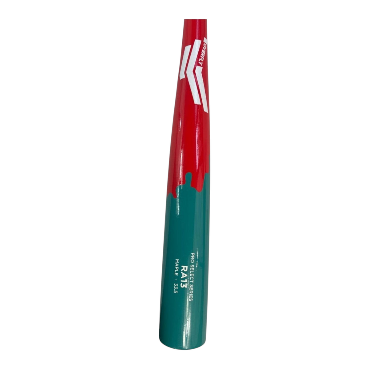 Bat de béisbol Radach Sports Pro Select RA13 Melt Series de madera de maple con diseño tricolor derretido