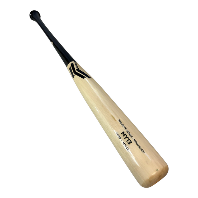 Bat de béisbol Radach Sports Overfly Pro Elite MY13 de madera de maple en color natural y negro de 33 pulgadas