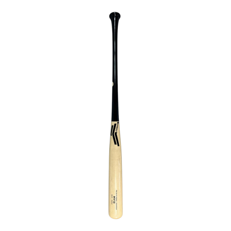Bat de béisbol Radach Sports Overfly MY13 Pro Elite de 34 pulgadas, fabricado en madera de maple natural y negro.