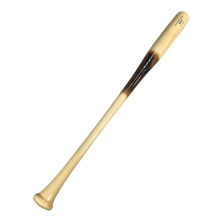 Bat de béisbol Radach Sports Overfly Elite MY13 de madera de maple con acabado natural y flameado de 34 pulgadas
