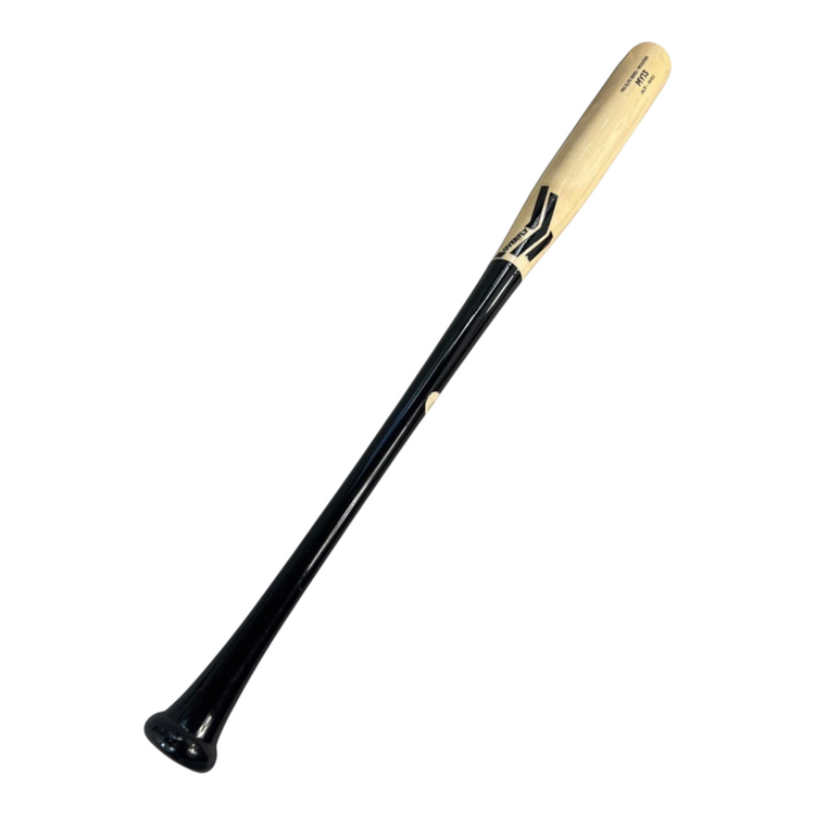 Bat de béisbol Radach Sports Overfly MY13 de madera de maple profesional en color natural y negro de 34 pulgadas