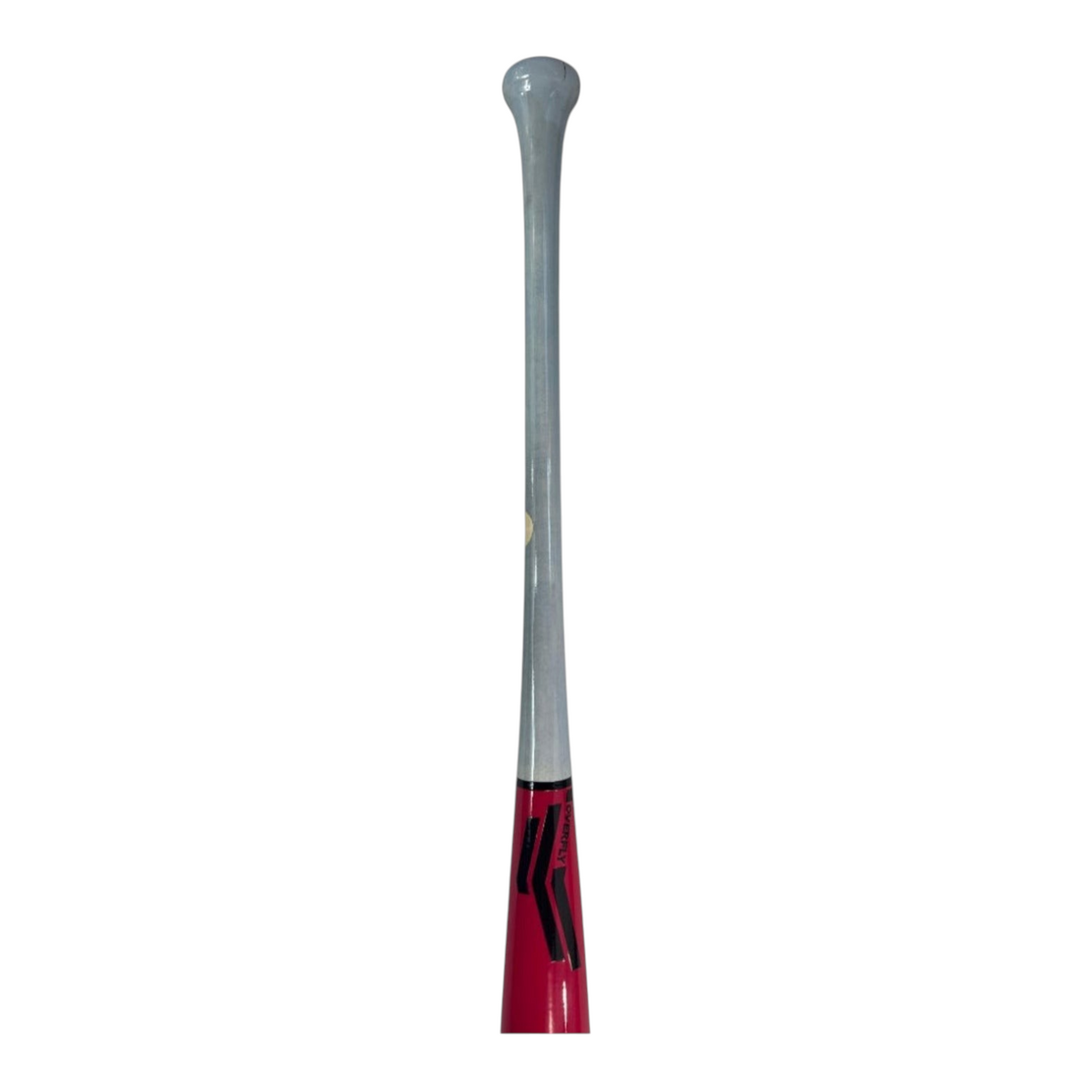 Bat de béisbol Radach Sports Overfly Pro Elite RA13 de madera de maple en color rosa y gris con acabado profesional