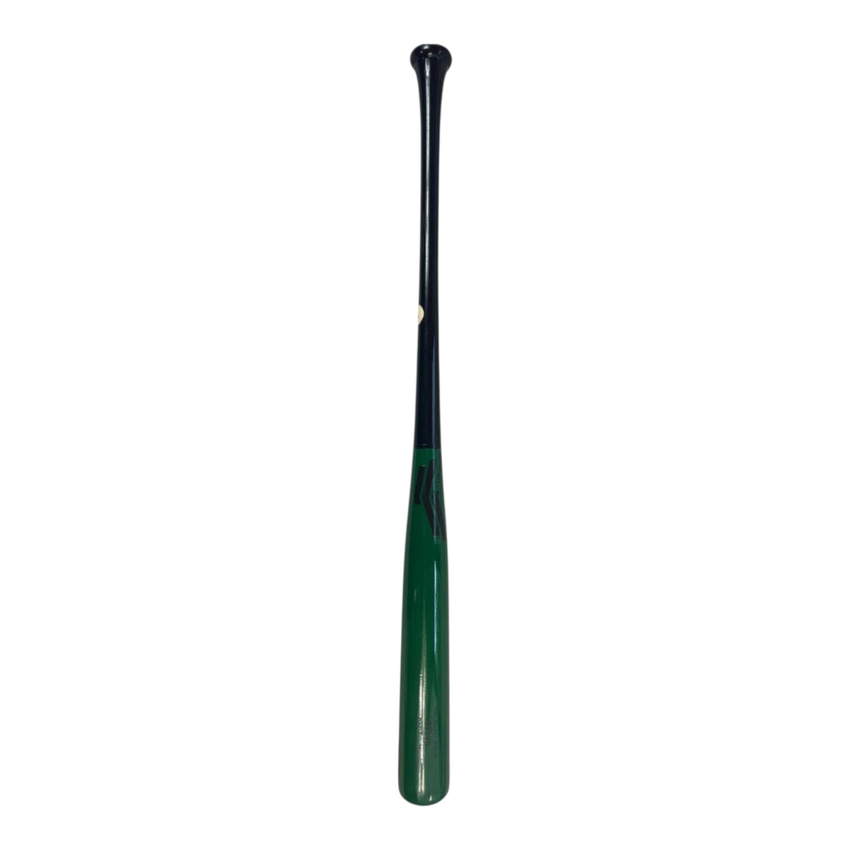 Bat de béisbol Radach Sports Overfly RA13 de maple profesional en color verde y negro con certificación Ink-Dot