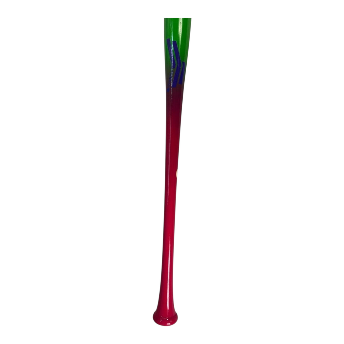 Bat de béisbol Radach Sports Elite Series MY13 de madera maple profesional en colores verde y rosa brillante