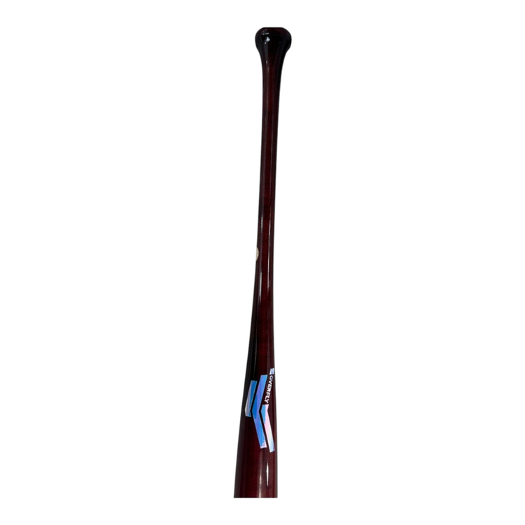 Bat de béisbol profesional Radach Sports Overfly Ready To Fly de 33 pulgadas en color vino brillante