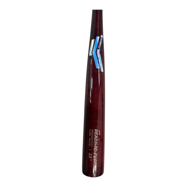 Bat de béisbol Radach Sports Overfly Ready To Fly de 33 pulgadas en color vino brillante con certificado MLB.