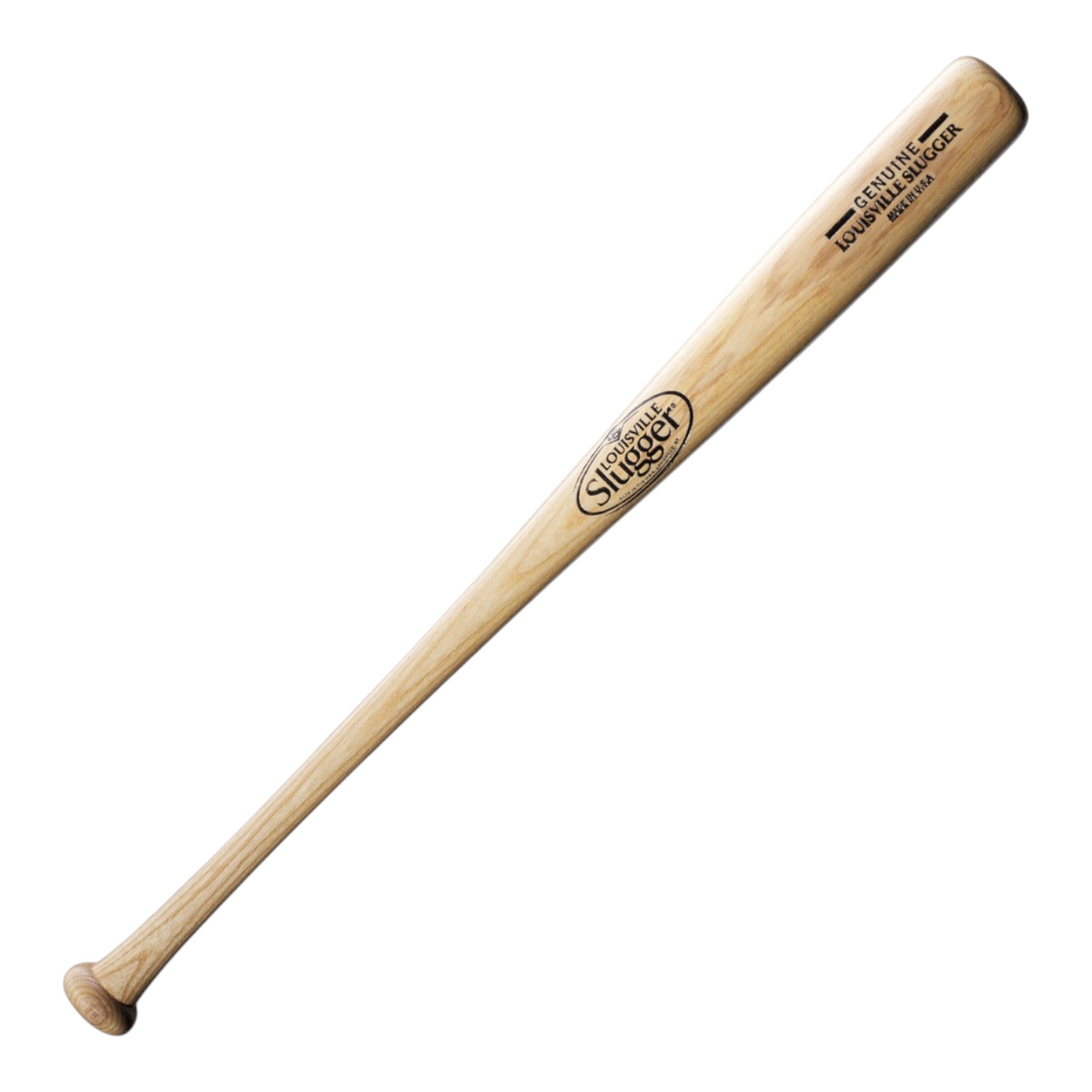 Bat de madera de fresno Radach Sports Louisville Slugger de 26 pulgadas para tee ball con acabado natural