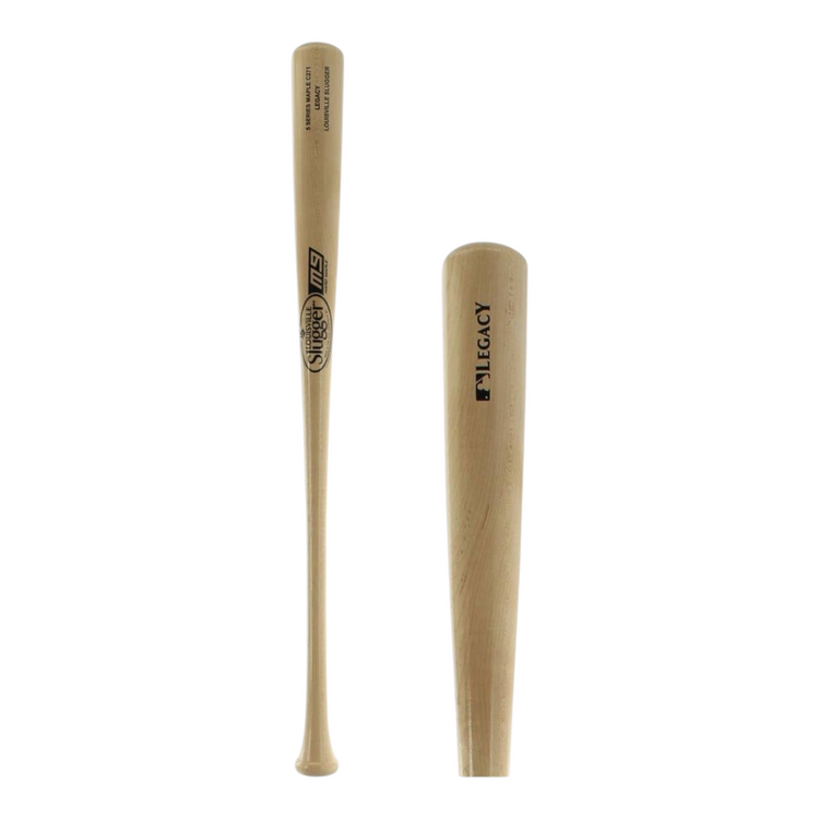 Bat de béisbol Radach Sports Louisville M9 C271 de madera de maple en acabado natural con barril medio
