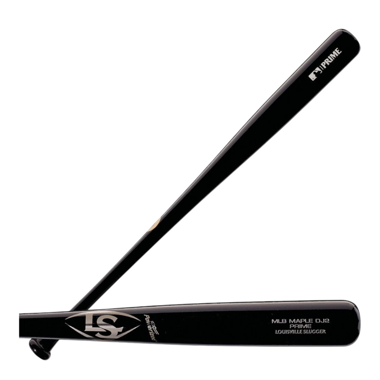 Bate de béisbol Radach Sports Louisville MLB Prime de madera de arce modelo Derek Jeter DJ2 en color negro