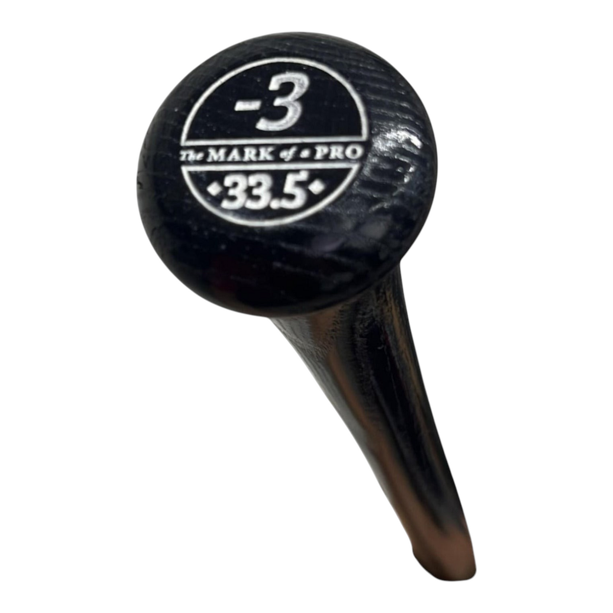 Extremo del mango de un bate de madera de fresno Rawlings Player Preferred de 33.5 pulgadas de Radach Sports