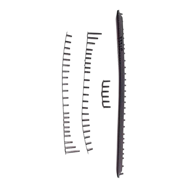 Set de repuesto Radach Sports con bumper y grommets negros para raqueta de tenis Master Pro