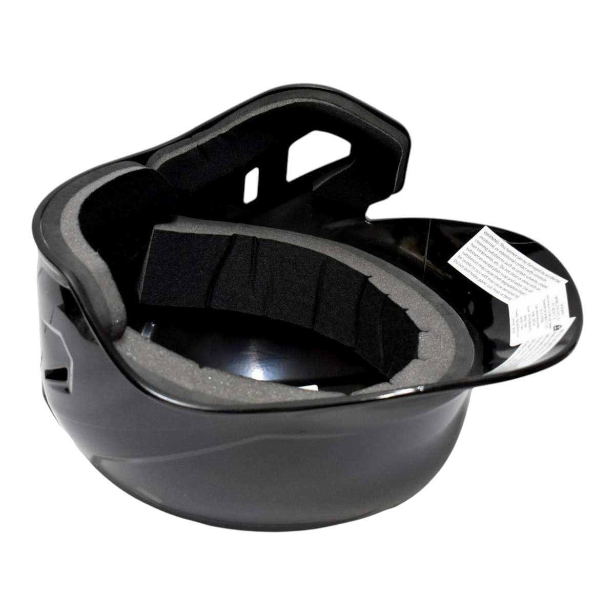 Casco de bateo Radach Sports Rawlings negro de una oreja para zurdo, talla extra grande, con interior acolchado