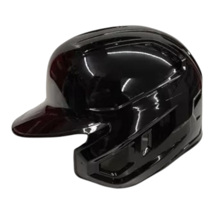 Casco de bateador Radach Sports negro de una oreja para bateador derecho, talla chica con diseño moderno