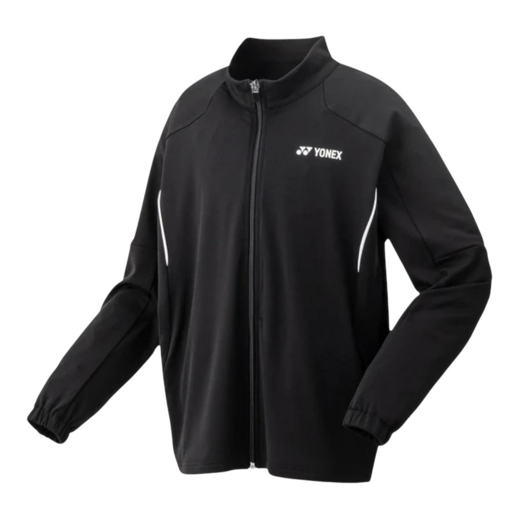 Chaqueta deportiva negra para niño Radach Sports Yonex con tecnología de secado rápido y protección UV