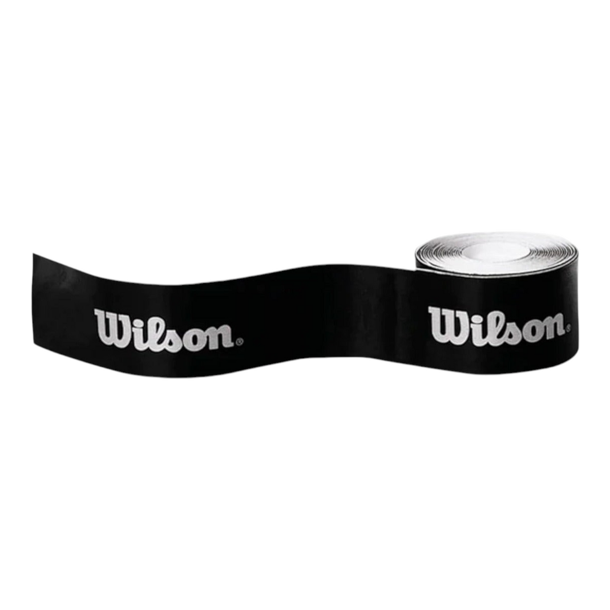 Cinta protectora negra Wilson Racket Saver de Radach Sports para proteger el bumper de raquetas de tenis