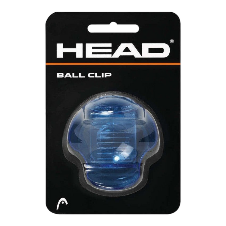 Clip para pelota de tenis Head de color azul en su empaque original de Radach Sports