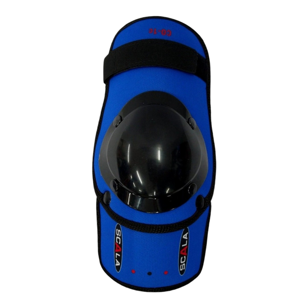 Codera para bateador Radach Sports Scala en color azul rey con protector rígido negro para protección en béisbol
