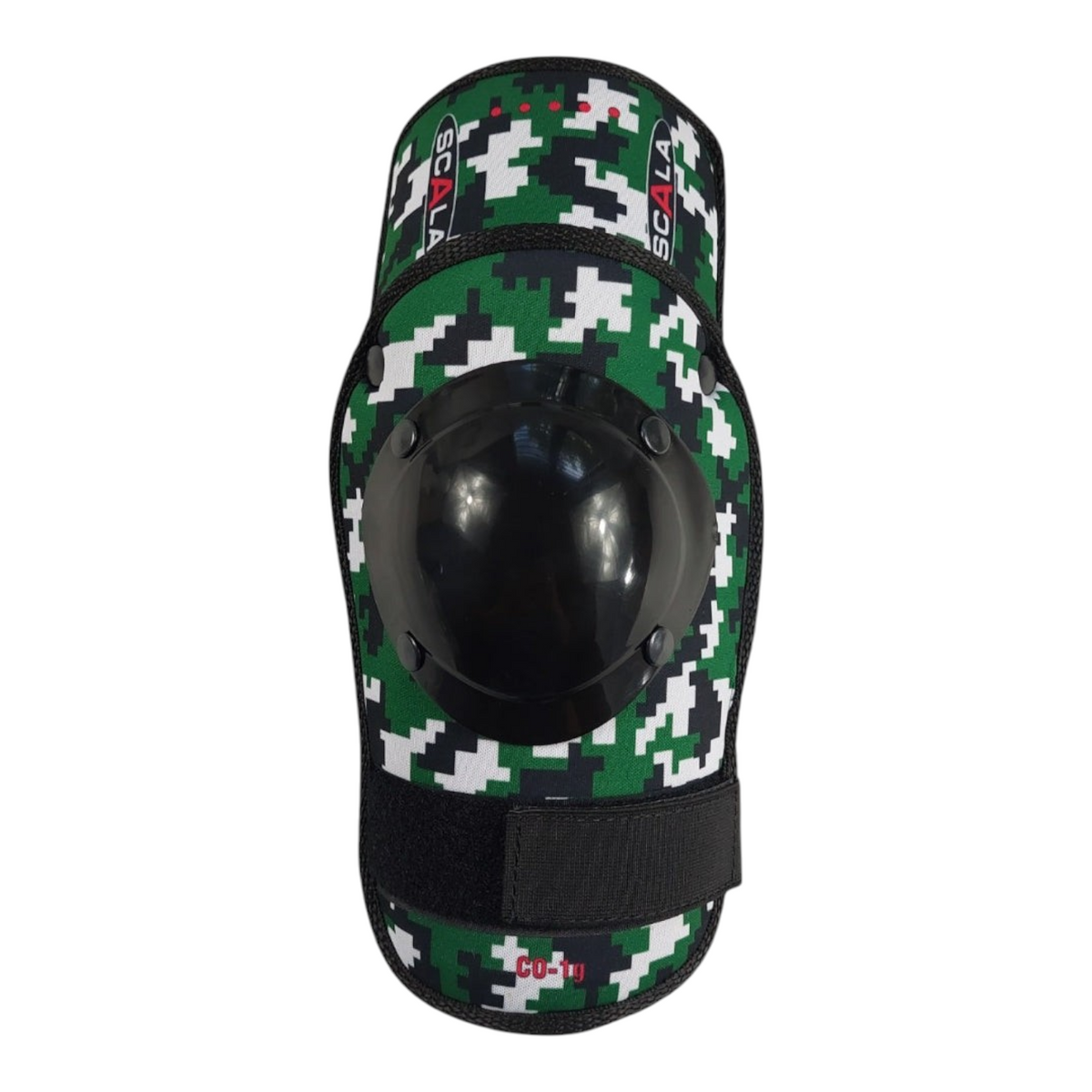 Codera para bateador Radach Sports Scala en color camuflaje verde con protector rígido negro para béisbol