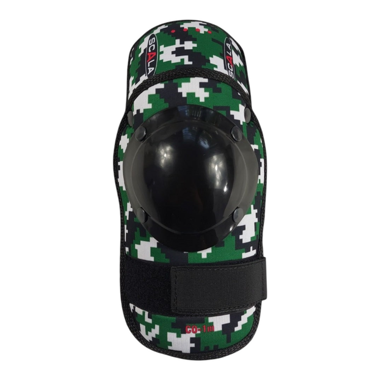 Codera para bateador Radach Sports Scala en color camuflaje verde con protector rígido negro para béisbol