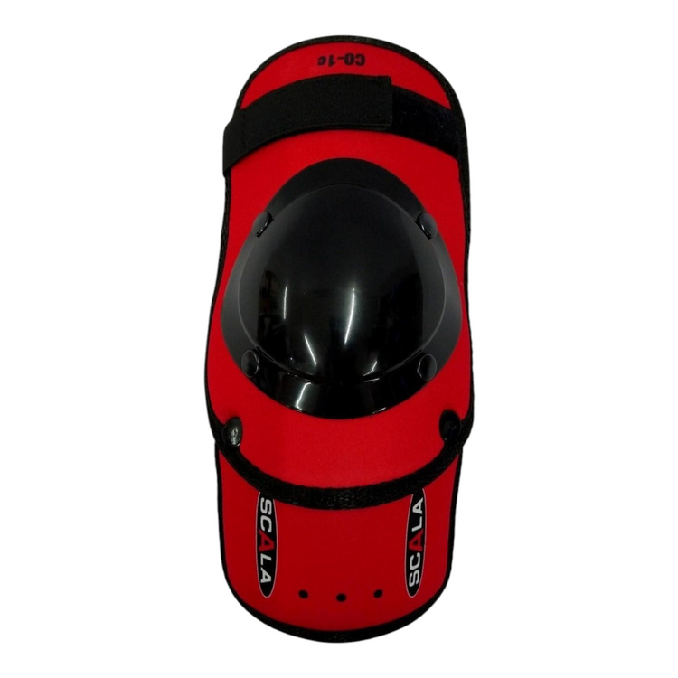 Codera para bateador Radach Sports Scala en color rojo con protector rígido negro para adulto talla grande