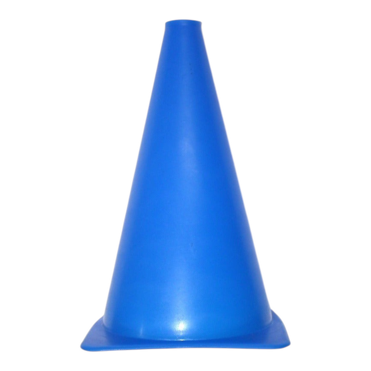Cono de entrenamiento azul Radach Sports para ejercicios de agilidad y deportes