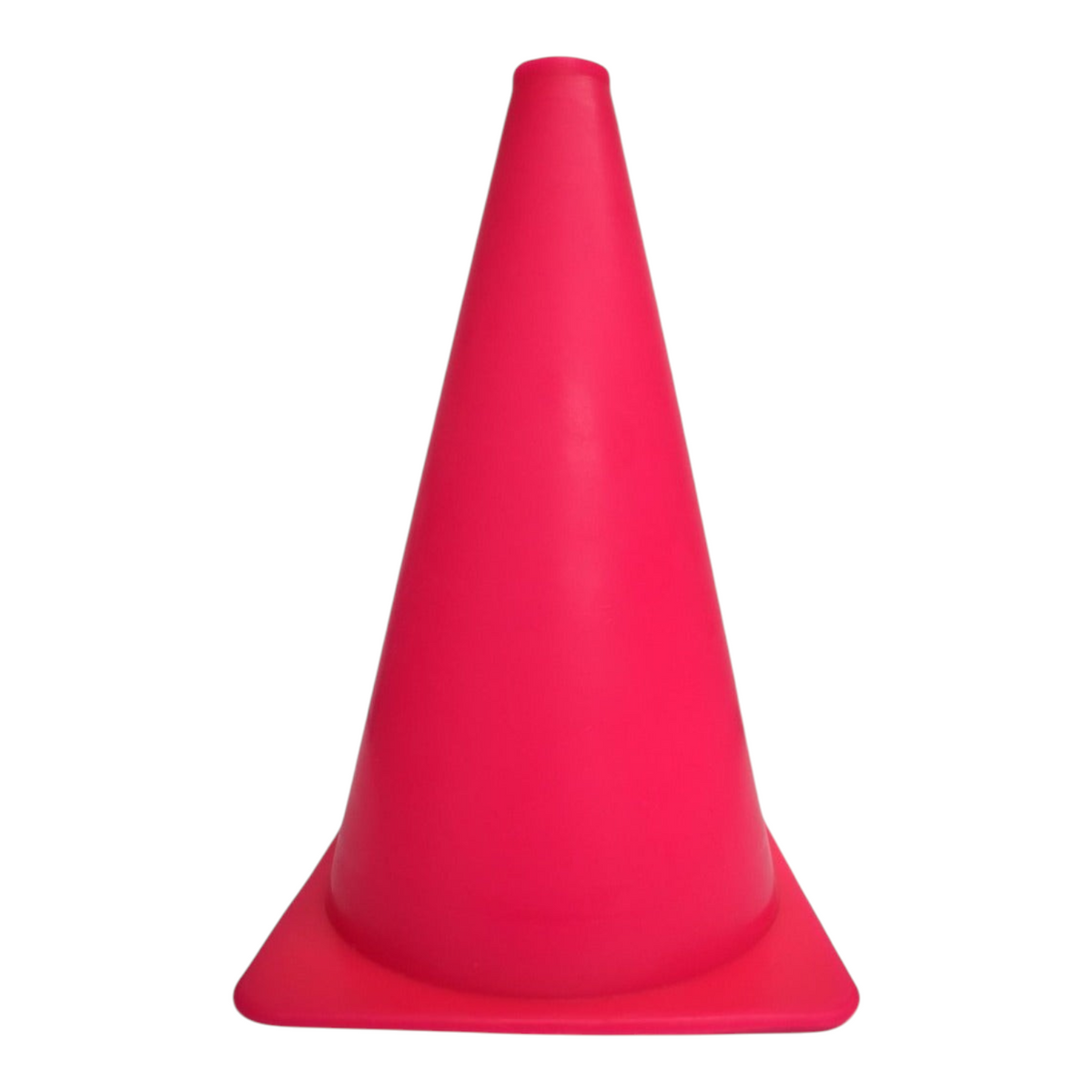 Cono de entrenamiento Radach Sports de 23 cm en color rosa vibrante para ejercicios deportivos