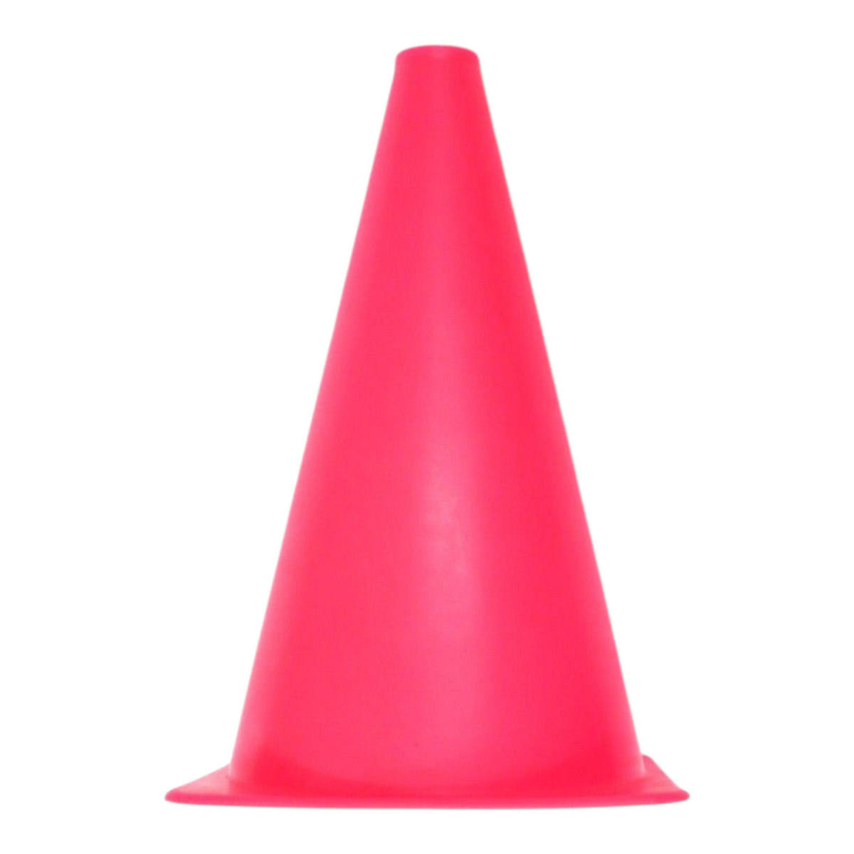 Cono de entrenamiento Radach Sports de 23 cm en color rosa vibrante para ejercicios deportivos