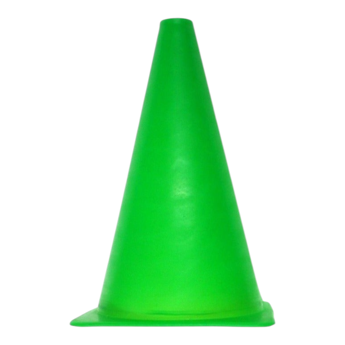 Cono de entrenamiento Radach Sports de 23 cm en color verde brillante para ejercicios deportivos