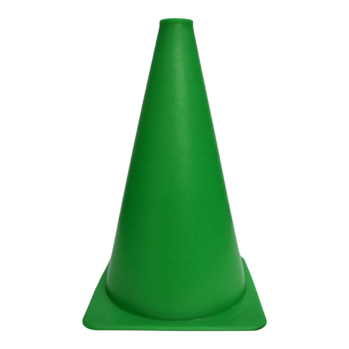 Cono de entrenamiento verde de 23 cm de Radach Sports para ejercicios deportivos y delimitación de espacios