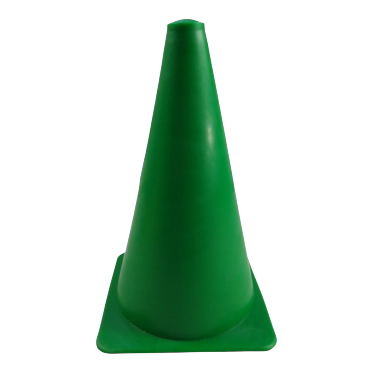 Cono de entrenamiento verde de 23 cm de Radach Sports para ejercicios de agilidad y deportes