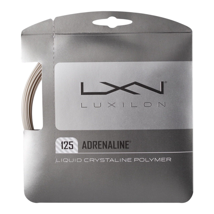 Pack de 2 sets de cordaje Luxilon Adrenaline Rough 125 de copoliéster en Radach Sports para tenis profesional
