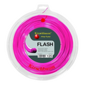Rollo de cuerda para raqueta Radach Sports Kirschbaum Flash 1.25mm de color rosa brillante de 200 metros