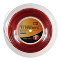 Rollo de cuerda para raqueta Radach Sports Tier One T1 Firewire roja de 1.30mm con diseño triangular para mayor spin