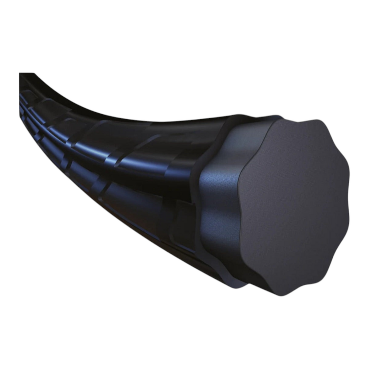 Cordaje de tenis Babolat RPM Rough negro con forma octogonal texturizada para mayor agarre, vendido por Radach Sports.