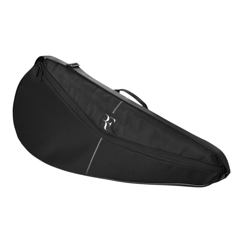 Funda para raqueta Wilson RF de Radach Sports en color negro con diseño elegante y correa ajustable para el hombro
