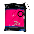 Gorra de natación Radach Sports Voit de licra para adulto en color rosa neón, resistente al cloro y muy cómoda.