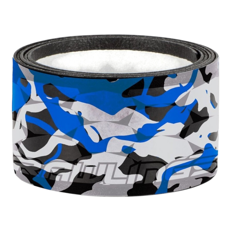 Grip para bate Radach Sports Rawlings 1.00 mm con diseño de camuflaje en tonos azul, negro y blanco