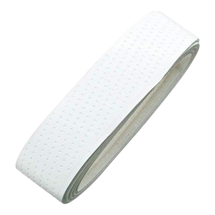 Grip de repuesto Radach Sports Yonex Excel Pro en color blanco con textura perforada para mayor agarre en raquetas